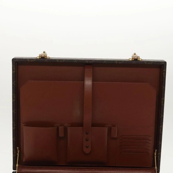 LOUIS VUITTON Monogram crusher Business Bag M53122 LV Auth 98602 - Picture 13 of 16